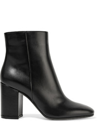 Gianvito Rossi Leather Ankle Boots Black