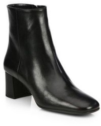Prada Leather Ankle Boots