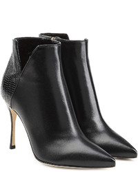 Sergio Rossi Leather Ankle Boots