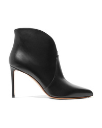 Francesco Russo Leather Ankle Boots