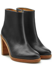 A.P.C. Leather Ankle Boots