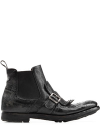 Church's Leather Ankle Boots With Fringing