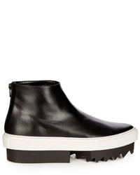 Givenchy Leather Platform Boots