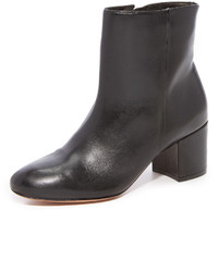 Schutz Lupe Stacked Ankle Booties
