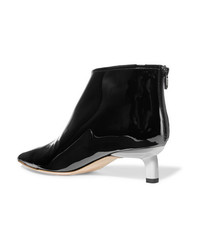 Rejina Pyo Marta Patent Leather Ankle Boots