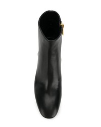 Michael Kors Collection Metallic Heel Ankle Boots
