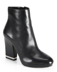 Michael Kors Michl Kors Catherine Leather Ankle Boots