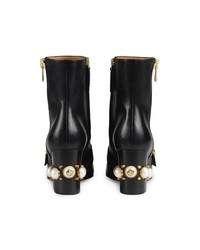 Gucci Mid Heel Ankle Boots