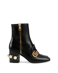 Gucci Mid Heel Ankle Boots