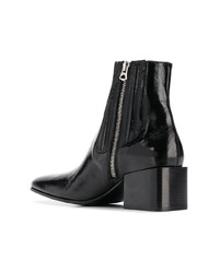 Acne Studios Patent Ankle Boots