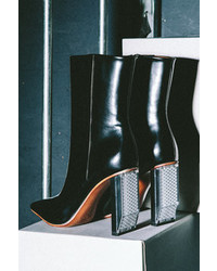 Vetements Patent Leather Ankle Boots
