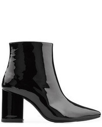 Anine Bing Patent Leather Ankle Boots