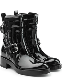 Pierre Hardy Patent Leather Ankle Boots