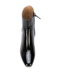 Francesco Russo Patent Leather Boots