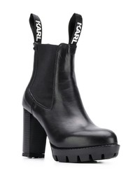 Karl Lagerfeld Platform Ankle Boots