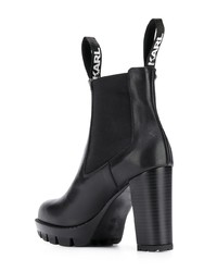 Karl Lagerfeld Platform Ankle Boots