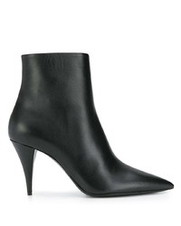 Saint Laurent Pointed Leather Booties