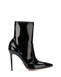 Gianvito Rossi Pointed Patent Boots