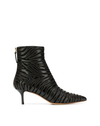 Francesco Russo Pointed Toe Ankle Boots