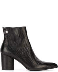 Premiata Textured Leather Ankle Boots