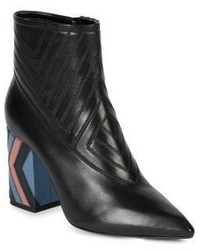 Lanvin Quilted Leather Booties