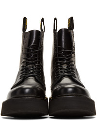 R 13 R13 Black Military Boots
