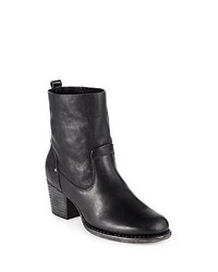 Rag & Bone Mercer Leather Ankle Boots Black