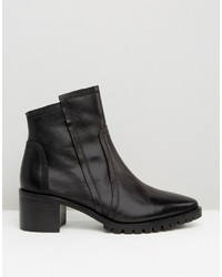 Asos Rectify Premium Leather Ankle Boots
