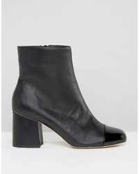 Asos Remus Leather Ankle Boots
