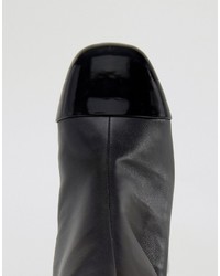 Asos Remus Leather Ankle Boots