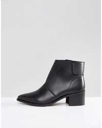 Asos Rephy Leather Ankle Boots