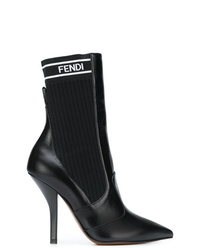 Fendi Rockoko Logo Boots