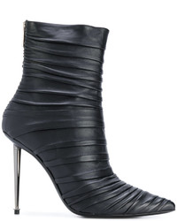 Tom Ford Ruched Stiletto Ankle Boots