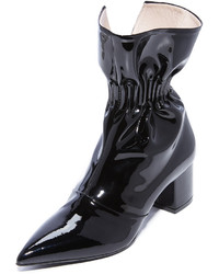MSGM Ruffle Ankle Booties