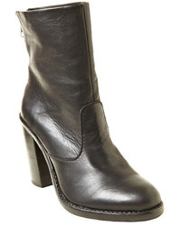 Steve Madden San Jose Leather Ankle Boots