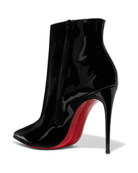 Christian Louboutin So Kate Booty 100 Patent Leather Ankle Boots