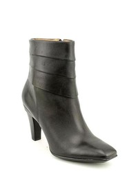 Sofft Shelly Black Leather Fashion Ankle Boots Eu 395