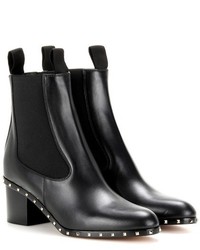 Valentino Garavani Soul Rockstud Leather Ankle Boots