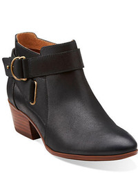 Clarks Spye Belle Leather Ankle Boots