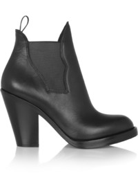 Acne Studios Star Leather Ankle Boots