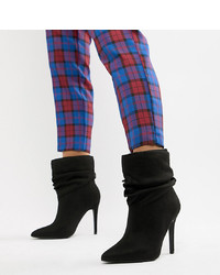 New Look Wide Fit Stiletto High Leg Heeled Boot