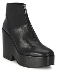 Ld Tuttle The Iron Leather Platform Booties