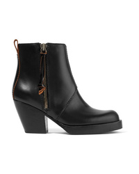 Acne Studios The Pistol Leather Ankle Boots