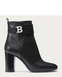 Bally Tindy Leather Ankle Boot In Black