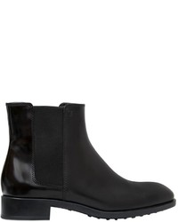Tod's 30mm Brushed Leather Ankle Boots