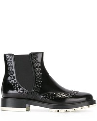 Tod's Stitch Detail Ankle Boot