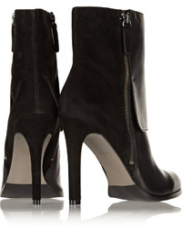 Pour La Victoire Tonia Leather And Suede Ankle Boots