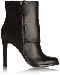 Pour La Victoire Tonia Leather And Suede Ankle Boots