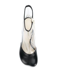 MM6 MAISON MARGIELA Transparent Panel Ankle Boots