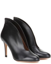Gianvito Rossi Vamp 85 Leather Ankle Boots